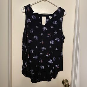 Old Navy Floral Tank Top